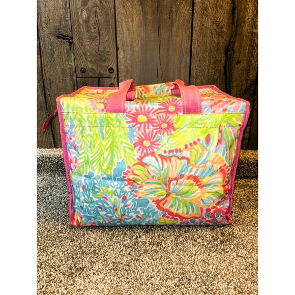 Lilly Pulitzer Cooler Thermal Insulated Beach Sand Vacation Camping Prep… - Picture 2 of 7
